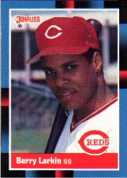 1988 Donruss Baseball Cards    492     Barry Larkin